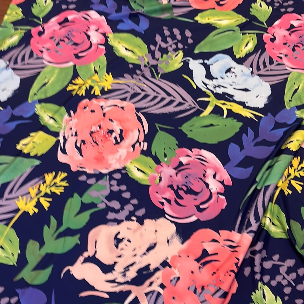 Midnight rose shower curtain